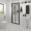 Ennerdale - 760mm Bi-Fold Shower Door - Black