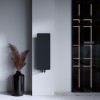Carisa Croydon 790 x 290mm Black Designer Steel Radiator