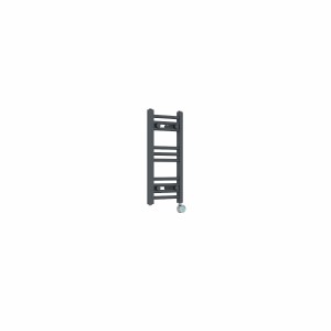 Fjord Curved Thermostatic Electric Heated Towel Rail - Choice of Colour and Element Type