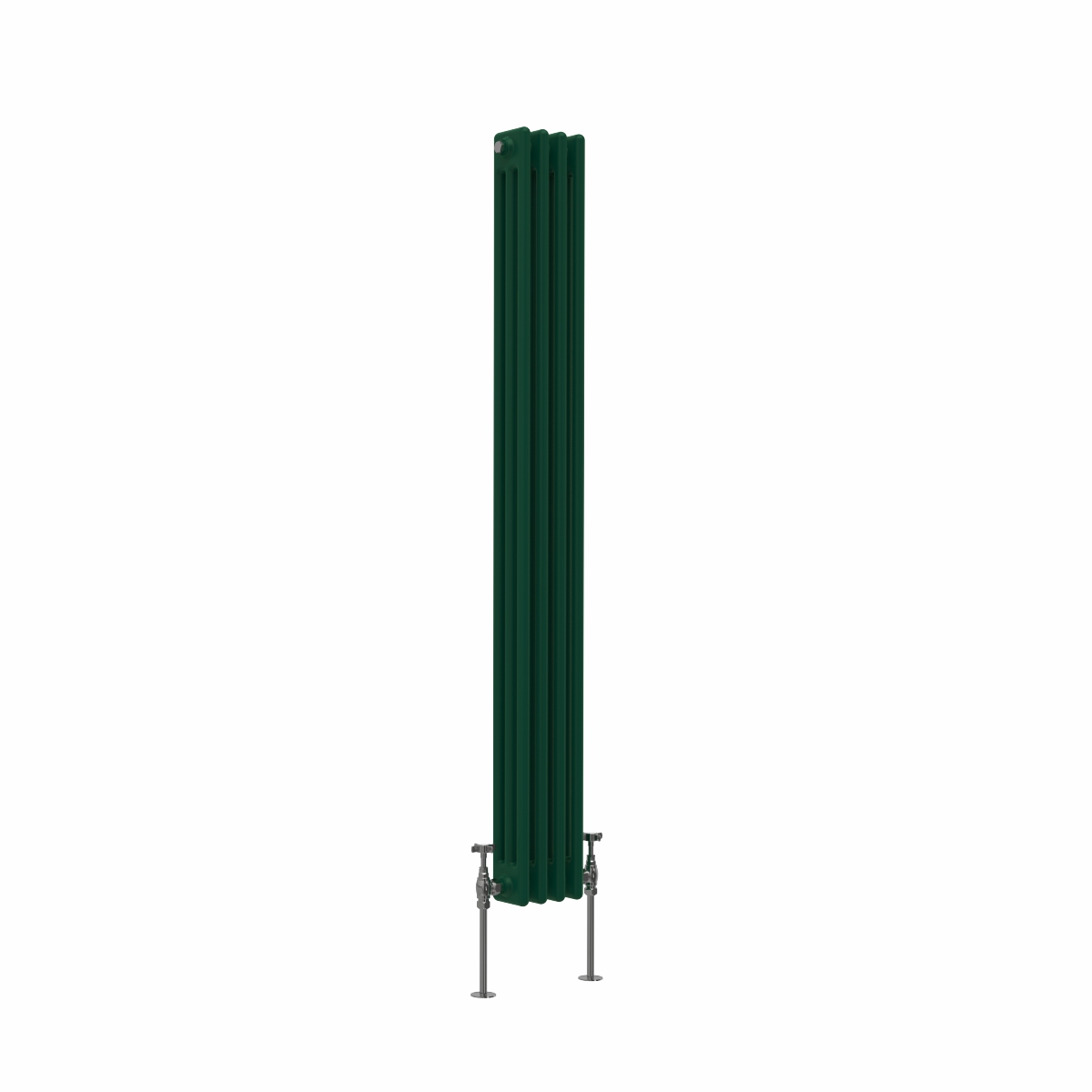 Bern 1500 x 200mm Moss Green Triple Vertical Column Radiator