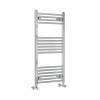 Bergen 1000 x 500mm Straight Chrome Heated Towel Rail