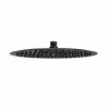 Thurso 300mm Round Shower Head Matt Black