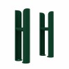 Bern Traditional Double Column Radiator Feet - Moss Green