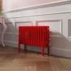 Bern 300 x 605mm Traditional Signal Red Horizontal Four Column Radiator