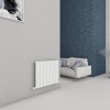 Carisa Chambord 600 x 695mm White Designer Aluminium Radiator