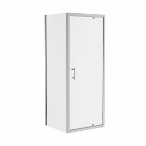 Ennerdale 760mm Pivot Door with 760mm Side Panel - Chrome