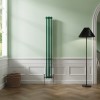 Bern 1800 x 200mm Moss Green Double Vertical Column Radiator