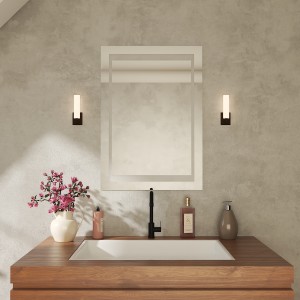 Tonic 850 x 600 White Mirror