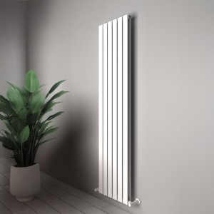 Carisa Plata Double 1800 x 420mm White Designer Aluminium Radiator