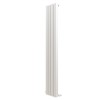 Carisa Vesta 1800 x 295mm White Designer Aluminium Radiator