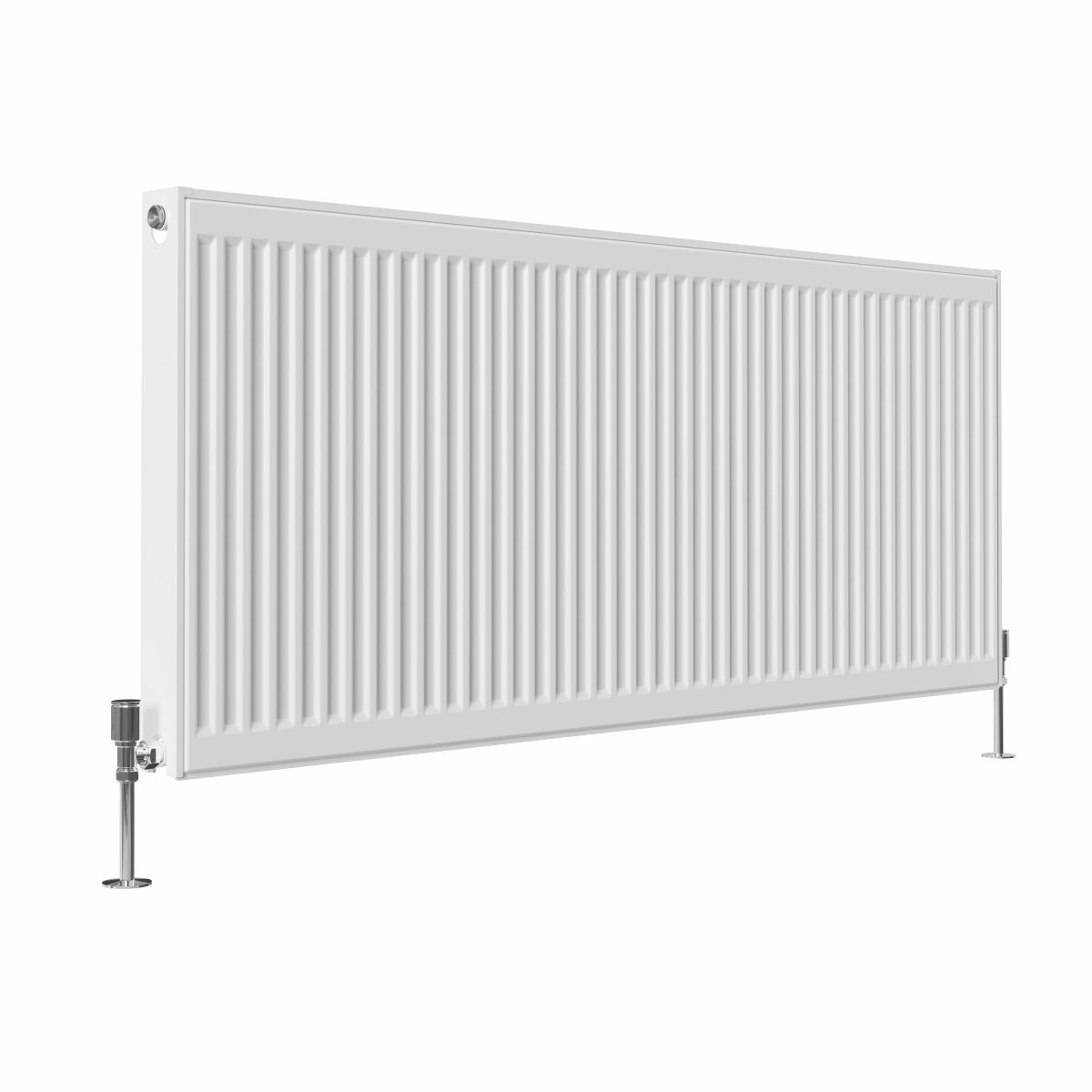 Type 11 H600 x W1400 mm Compact Single Convector Radiator - White