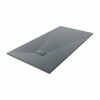 Terra - 1700x900mm Slate Effect Rectangle Shower Tray Anthracite