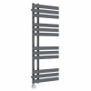 Koli 1200 x 450mm Anthracite Thermostatic Touch Control Electric Heated Towel Rail