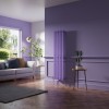 Lulea 1600 x 410mm Elegant Purple Single Vertical Flat Panel Designer Radiator