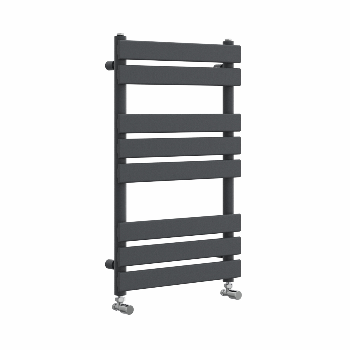 Juva 800 x 500mm Sand Grey Flat Panel Heated Towel Rail