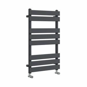 Juva 800 x 500mm Sand Grey Flat Panel Heated Towel Rail