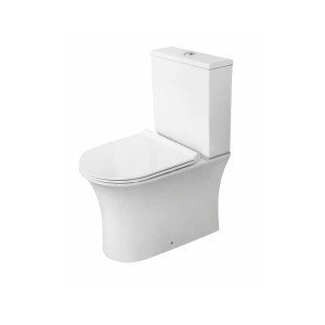 Imperio Corfu - Rimless Closed Back Close Coupled Toilet With Cistern & Soft Close Seat 