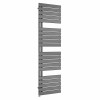 Kristiansund 1800 x 500mm Gunmetal Simple Electric Heated Towel Rail