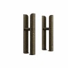 Bern Traditional Double Column Radiator Feet - Black Gold
