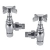 Radiator Traditional 15mm Manual Valves 2PC/Box