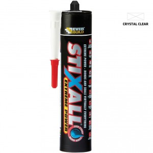 Everbuild Stixall Adhesive & Sealant 290ml Clear