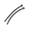 15mm x 12mm Pair Monobloc Flexible Tap Connectors 300mm - WRAS Approved