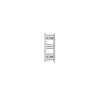 Fjord 600 x 300mm Curved Chrome Prefilled Electric Heated Towel Rail