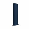 Lulea 1600 x 410mm Sapphire Blue Double Flat Panel Vertical Designer Radiator