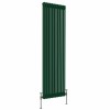 Bern 1800 x 560mm Moss Green Double Vertical Column Radiator