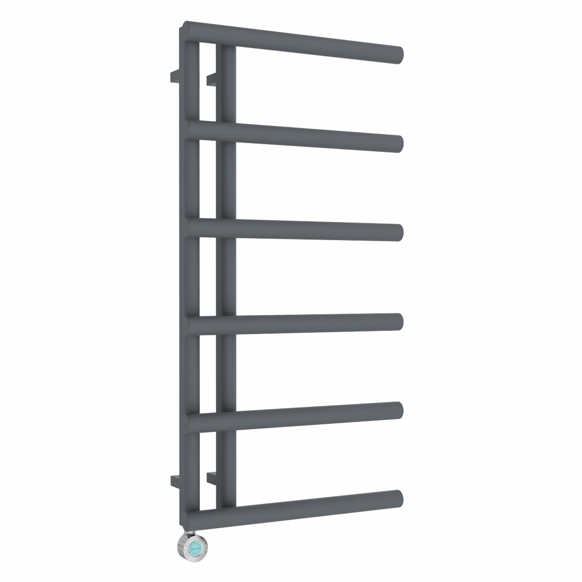 Alesund 988 x 500mm Anthracite Thermostatic Touch Control Electric Heated Heated Towel Rail