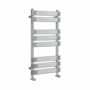 Juva 800 x 450mm Chrome Flat Panel Heated Towel Rail
