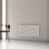 Carisa Tallis XL 590 x 1200mm White Designer Aluminium Radiator