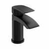 Flow Modern Mono Basin Mixer Tap Matt Black