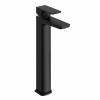 Coe Modern High Rise Basin Mixer Tap Matt Black