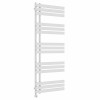Koli 1600 x 600mm White Thermostatic Touch Control Wifi Electric Heated Towel Rail