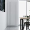 Carisa Monza Double 1800 x 660mm White Designer Aluminium Radiator