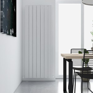 Carisa Monza Double 1800 x 660mm White Designer Aluminium Radiator