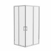 Ennerdale - 1000 x 800mm Corner Entry Shower Enclosure - Chrome