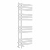 Koli 1200 x 450mm Dual Fuel White Simple Electric Heated Towel Rail