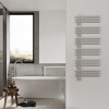 Carisa Terra 1296 x 500mm White Designer Aluminium Towel Rail