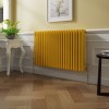 Bern 600 x 1010mm Zinc Yellow Triple Column Horizontal Traditional Radiator
