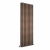 Lulea Black Copper Vertical Column Coloured Radiator - Choice of Size