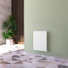 Carisa Monza 600 x 470mm White Designer Aluminium Radiator