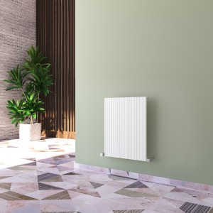 Carisa Monza 600 x 470mm White Designer Aluminium Radiator