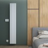 Carisa Boreas M 1800 x 276mm White Designer Aluminium Electric Radiator