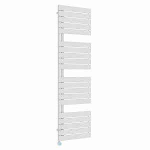 Kristiansund 1800 x 500mm White Thermostatic Touch Control Wifi Electric Heated Towel Rail