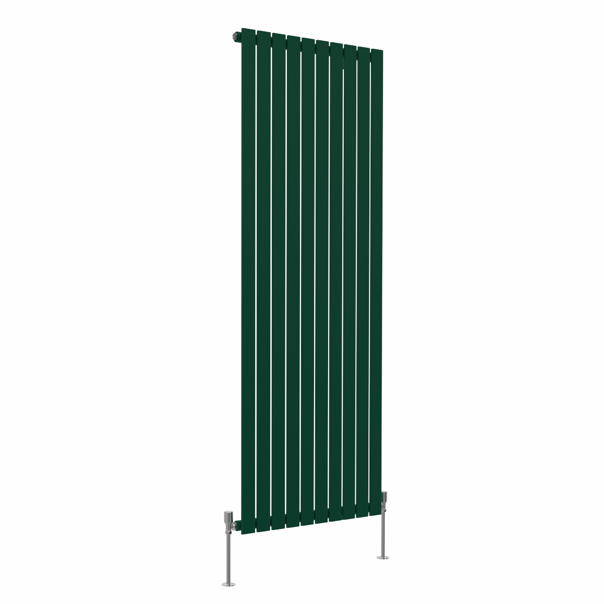 Karlstad 1800 x 682mm Moss Green Single Flat Panel Vertical Designer Radiator