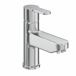 Tiber Modern Mono Basin Mixer Tap - Chrome