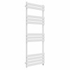 Juva 1600 x 600 mm White Flat Panel Simple Electric Heated Towel Rail