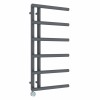 Alesund 988 x 500mm Anthracite Thermostatic Touch Control Wifi Electric Heated Towel Rail